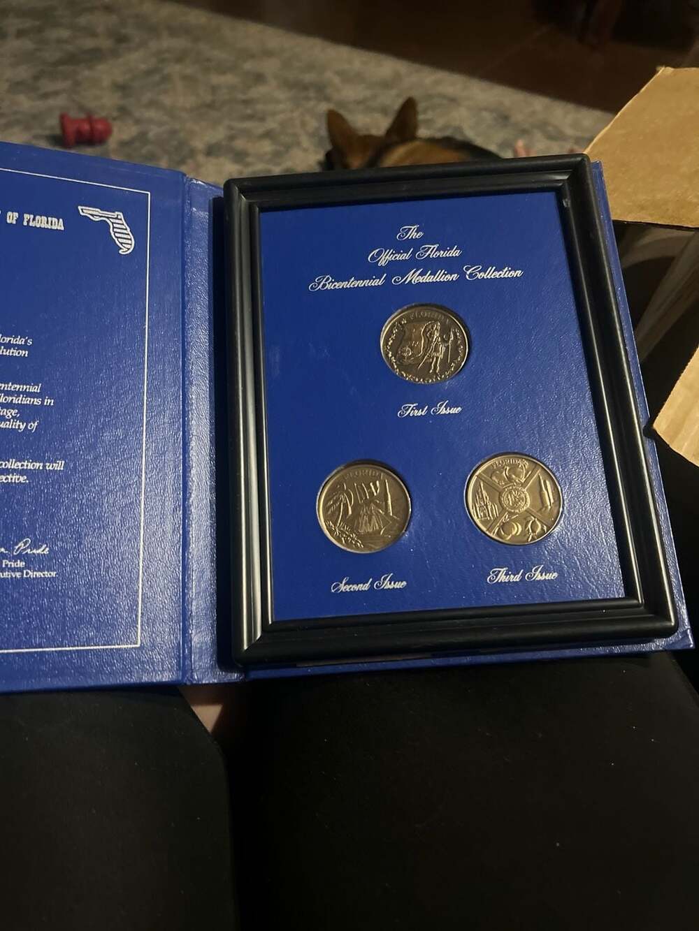 The Official Florida Bicentennial MedallionCollec3-Coin Set (1, 2,3 Issue)